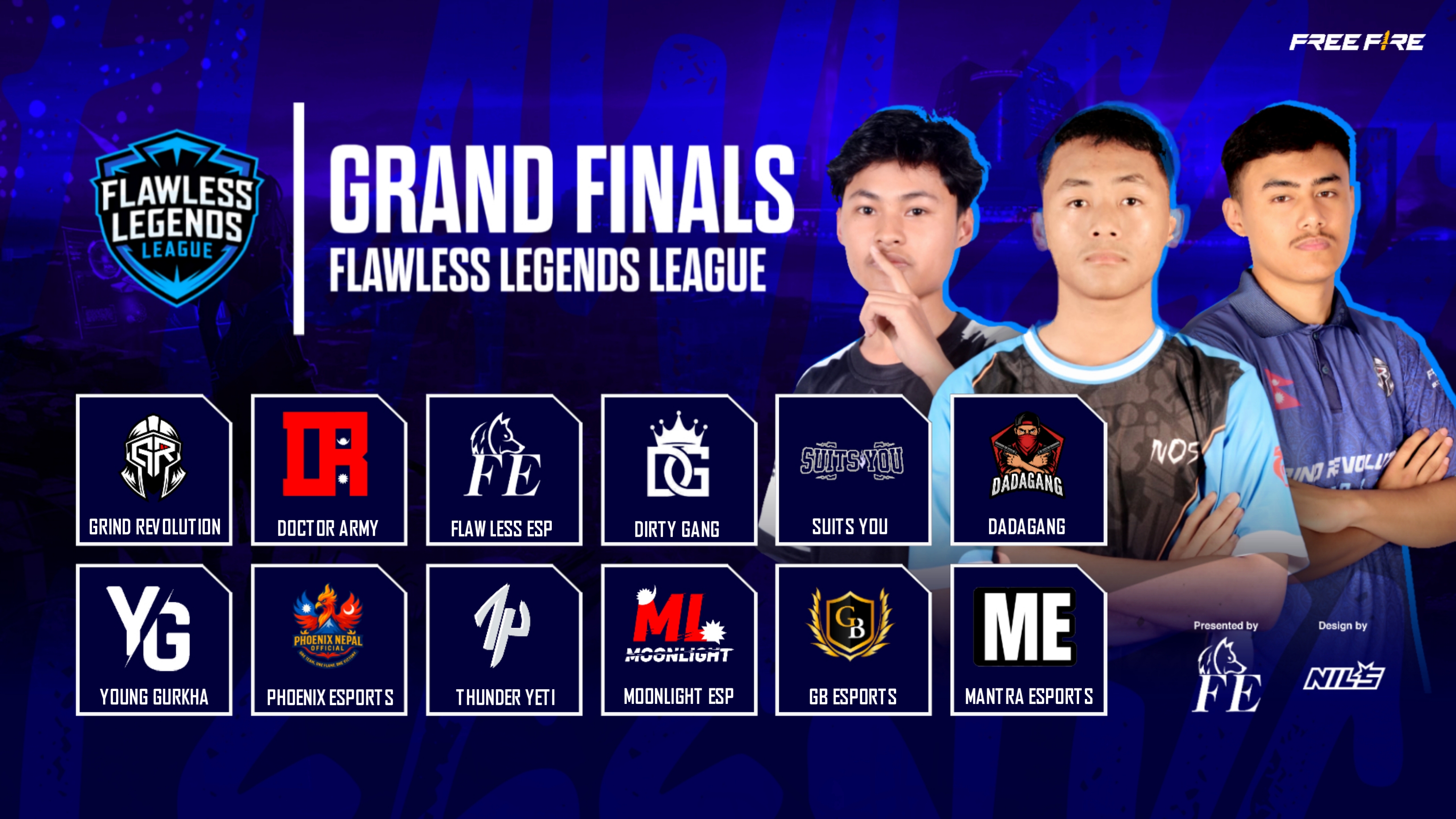 Flawless Legends League Poster